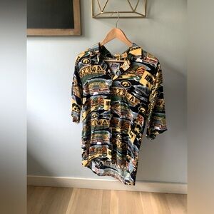 Reyn Spooner Iowa University Hawkeyes Basketball Hawaiian Shirt